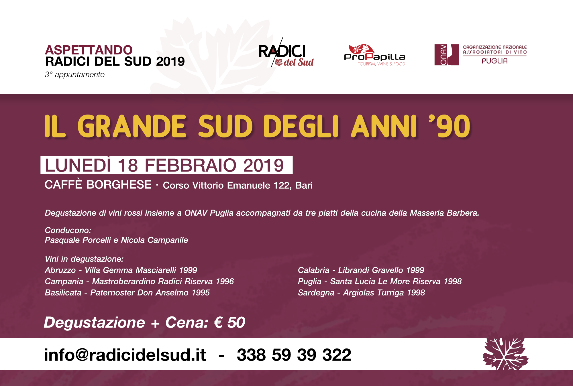 banner aspettando radici del sud 2019