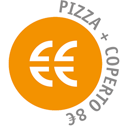 pizze più coperto 8 euro