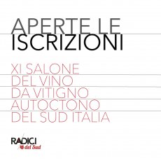 Aperte le iscrizioni all'XI salone del vino da vitigno autoctono del Sud Italia